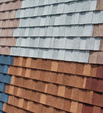 Shingle-colors A variety of shingle colors.